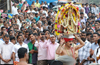 Thousands of devotees visit Kudupu Temple for Shashti celebrations